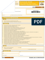 Modelo 036 PDF