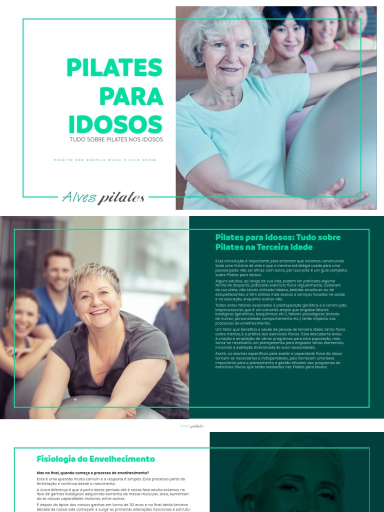 EBOOK Pilates para Idosos PDF | PDF | Diabetes | Osteoartrite