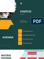 Research Proposal Business Presentation in Dark Green Orange Geometric Style