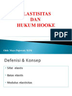 Elastisitas Dan Hukum Hooke