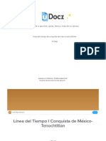 Linea Del Tiempo de Conquista de Mexico Tenochtitlan 298589 Downloable 2839474