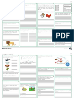 AQA Biology GCSE Unit 4.7 Ecology Higher Revision Activity Mat PDF
