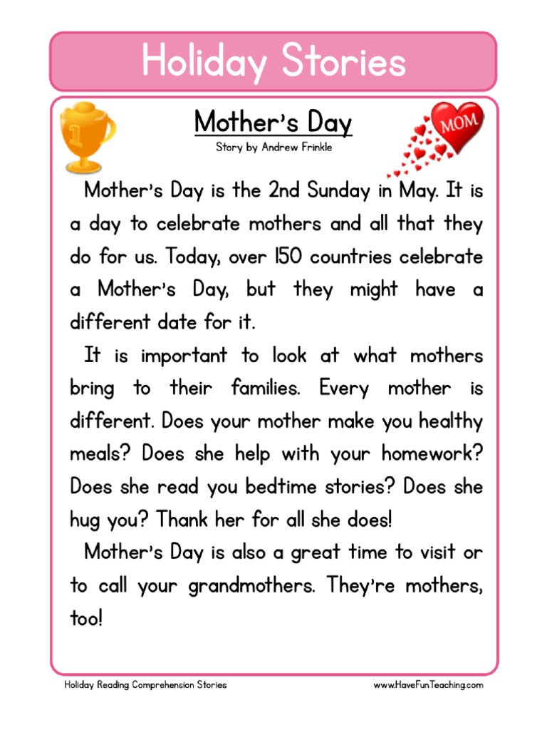 Mothers day pdf pdf