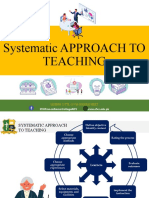 Systematic Approach to Teaching Lesson 2