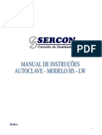 Manual Autoclave Sercon HS LCW VC PDF