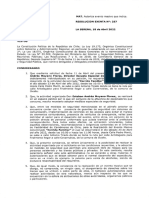 Res. Exenta 257 PDF