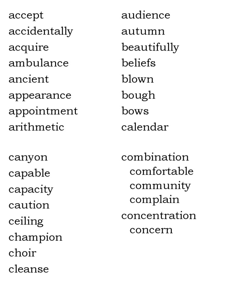 A Collection of Words Related to Nature, Time, Emotions and More PDF