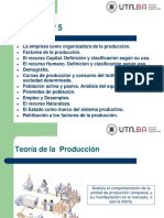 Análisis de la producción y los factores productivos