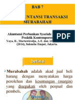 Bab 7 - AKUNTANSI TRANSAKSI MURABAHAH H