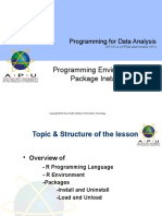 Programming Environment and Package