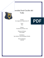 IO2 Guía Investigación de Operaciones II UJCV