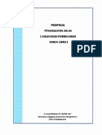 Proposal Peningkatan Jalan Lingkungan Permukiman TAHUN 20021