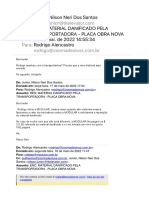Res Material Danificado Pela Transportadora - Placa Obra Nova PDF