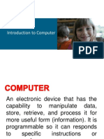 Introduction To Computer PDF