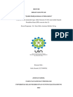 Julita Susanti - 1217040036 - Resume - Sirah Nabawiyah 1 PDF