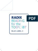 RADIX토플 Blue RC2권 보안PDF 학생용