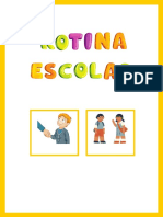 Rotina Sala de Aula PDF