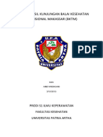 Laporan Hasil Kunjungan Balai Kesehatan Tradisional Makassar