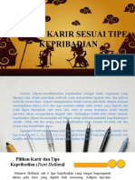 Pilihan Karir Sesuai Dengan Kepribadian