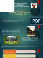 Busqueda de Información "La Otra Frontera": Actividad 3