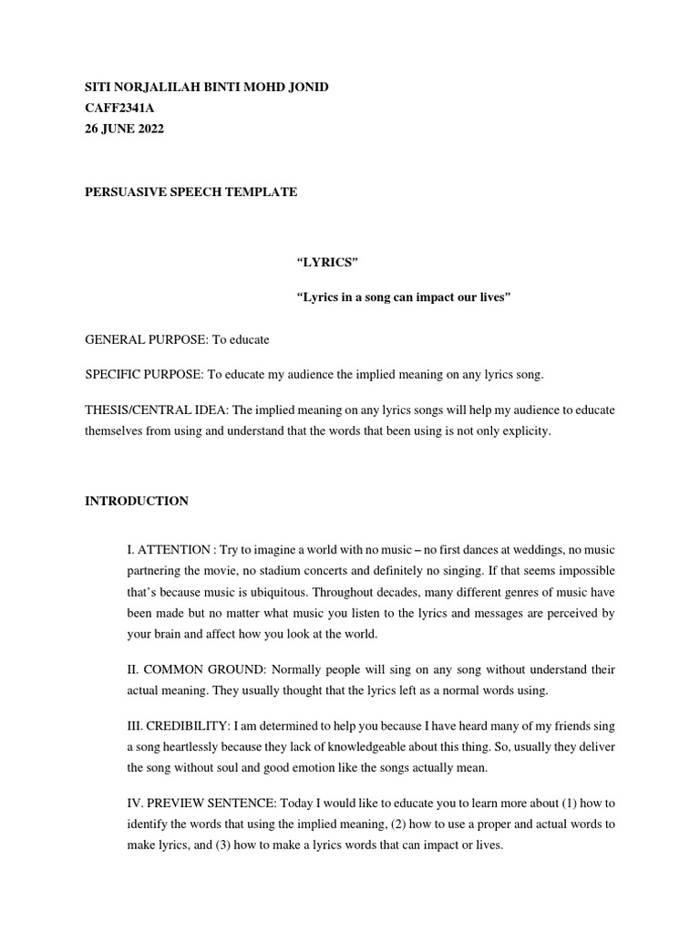 Understanding the Hidden Meanings How Lyrics in Songs Can Impact Our