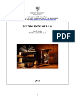 Foundations of Outline 2019 PDF