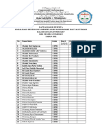 Daftar Hadir Peserta Sosialisasi