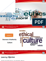 ET Lesson 2 - Sources of Authority - Culture