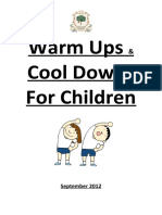 Warm Ups & Cool Downs for Kids