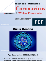 Novel Coronavirus (CoVid-19) Penyebab, Gejala, Pencegahan dan Pengobatan