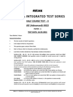 AIITS HCT-2 JEE ADV PAPER-1 16.05.2021 Maths