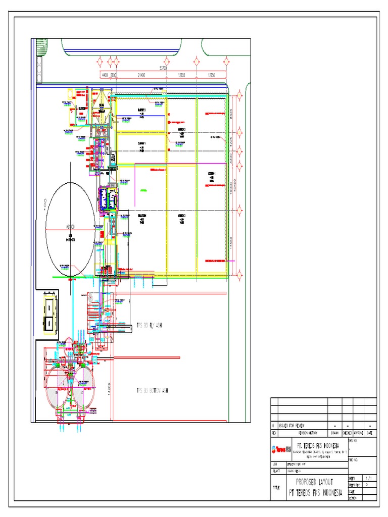 Layout Route Cable Tray New PDF | PDF