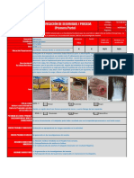 PFO-LTI Risk Level 4 EBP Atrapamiento de Pie Izquierdo