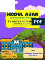 Modul Ajar TK Abdan Sholihan Semester 2