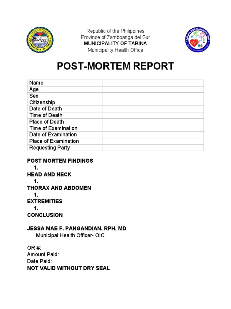Postmortem Report Tabina 2022 PDF