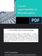 Career Opportunities in Housekeeping