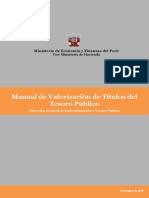 Manual Valorizacion Instrumentos Del Tesoro