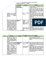 3° Grado - Planificación - Marzo