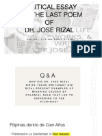Works of Jose Rizal - Political Essays