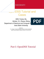 EE653 OpenDSS Tutorial and Cases