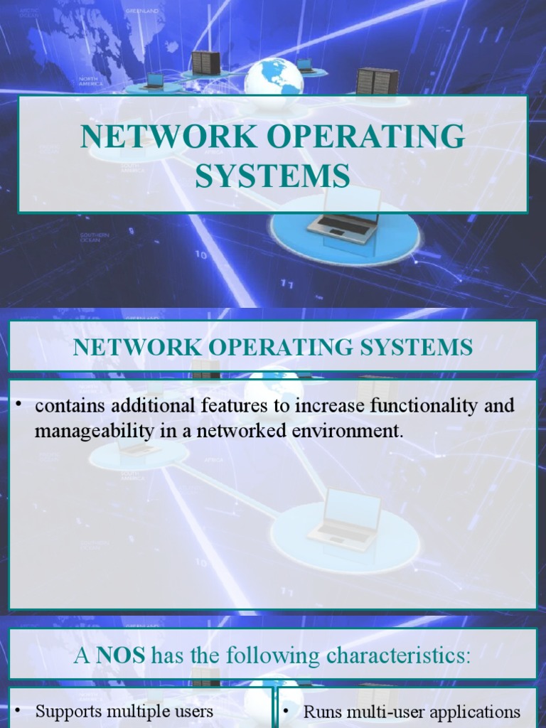 5.2 Network Operating Systems | Download Free PDF | Operating System ...