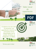 00.SAG Taller Inicial de Capacitación