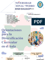 Orientaciones para La Diversificación en El Aula