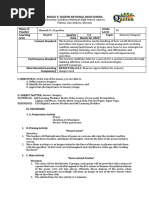 ENGLISH 10 Lesson Plan A4 March 20, 2023 (Quarter 3)