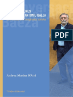 Conversaciones Con Manuel Antonio Baeza