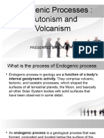 Endogenic Processes Plutonism and Volcanism PRESENTATION 0F GROUP 1 G 11 STEM EARTH AND SCIENCE