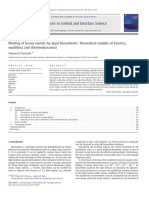 Binding of Heavy Metals by Algal Biosorbents. Theoretical Models of Kinetics, PDF