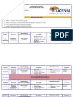 Planificación Analítica - Organización e Intervención Psicoeducativa