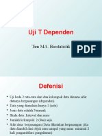 Uji T Dependen