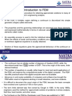 Introduction to FEM: A Numerical Method for Engineering Analysis